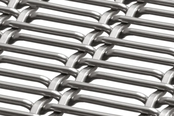 EGLA-DUO 4222 architectural wire mesh - macro view