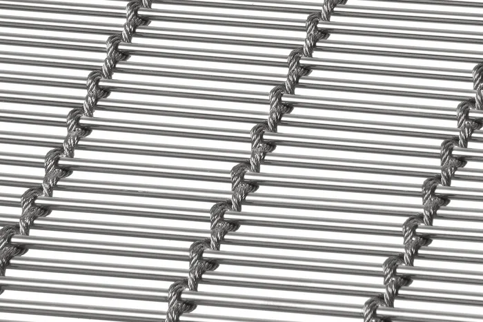 MULTI-BARRETTE 8130 rope fabric - view over a corner