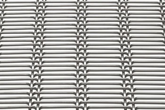 EGLA-DUO 4262 architectural wire mesh - view at 45°