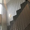 A staircase cladding