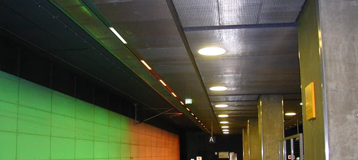 Subway Station Airport Hannover