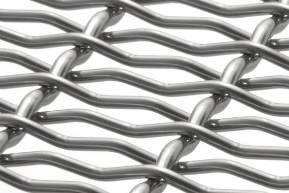 DOKAWELL-MONO 3571 architectural wire mesh - macro view