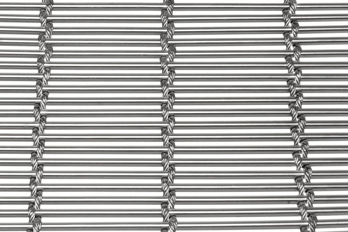 MULTI-BARRETTE 8130 rope fabric - view at 45°.