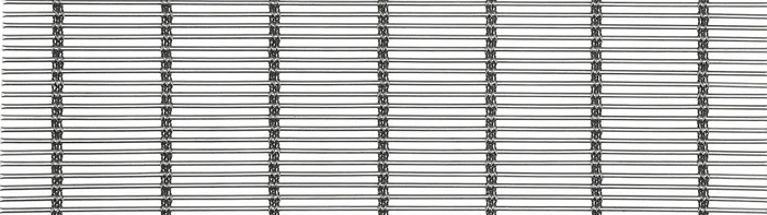 cable mesh MULTI-BARRETTE 8106