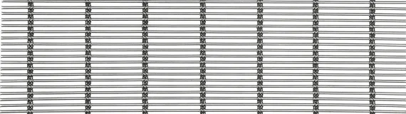 cable mesh MULTI-BARRETTE 8106