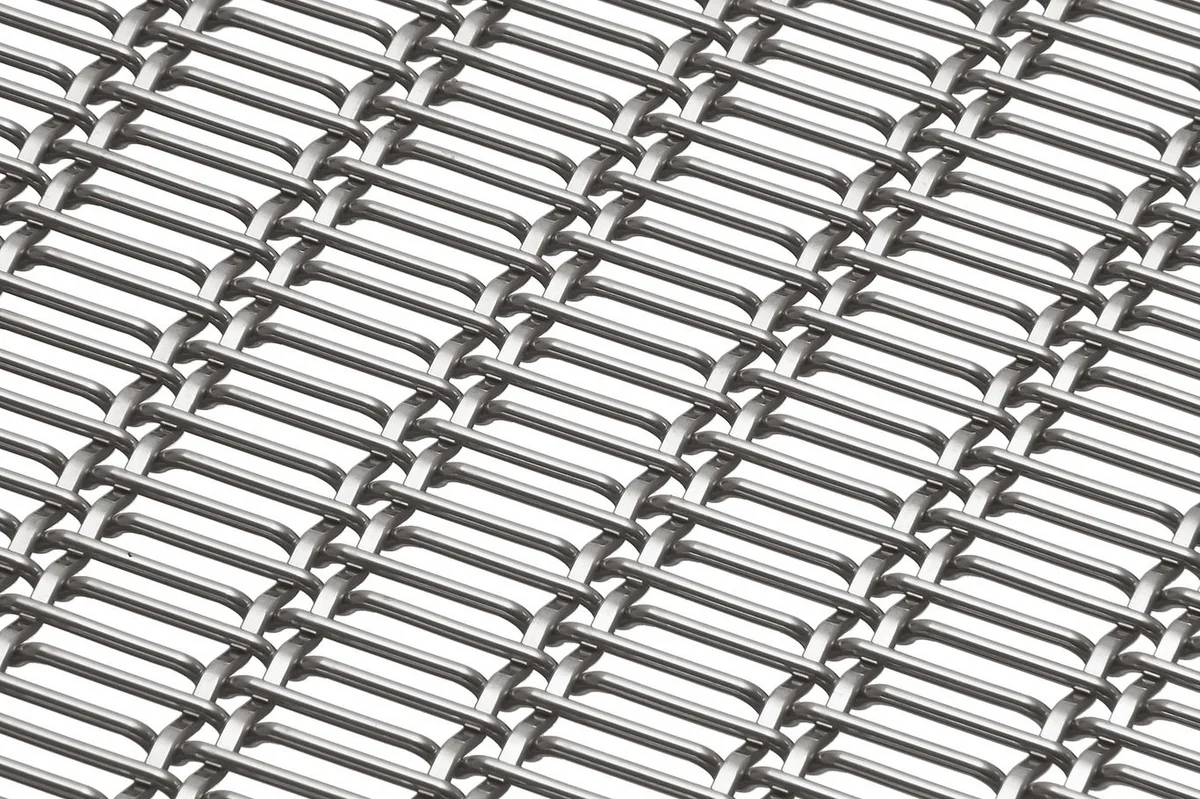 EGLA-DUO 4222 architectural wire mesh - view over a corner