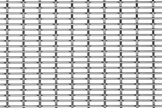 EGLA-TWIN 4243 architectural wire mesh - top view