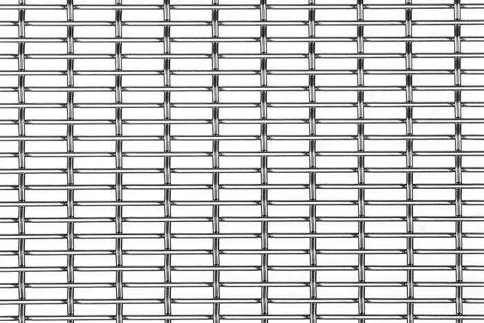 EGLA-TWIN 4243 architectural wire mesh - top view