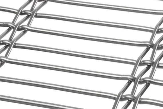 DOGLA-TRIO 1030 architectural wire mesh - view over a corner