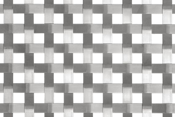 LARGO-PLENUS 2022 architectural wire mesh - top view