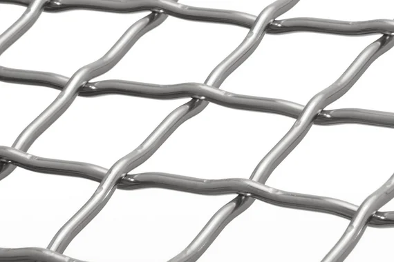 DOKA-MONO 1591 architectural wire mesh - view over a corner