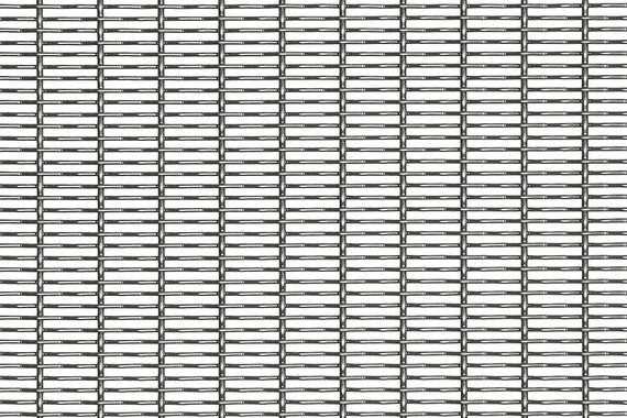 DOKAWELL-MONO 3601 architectural wire mesh - top view