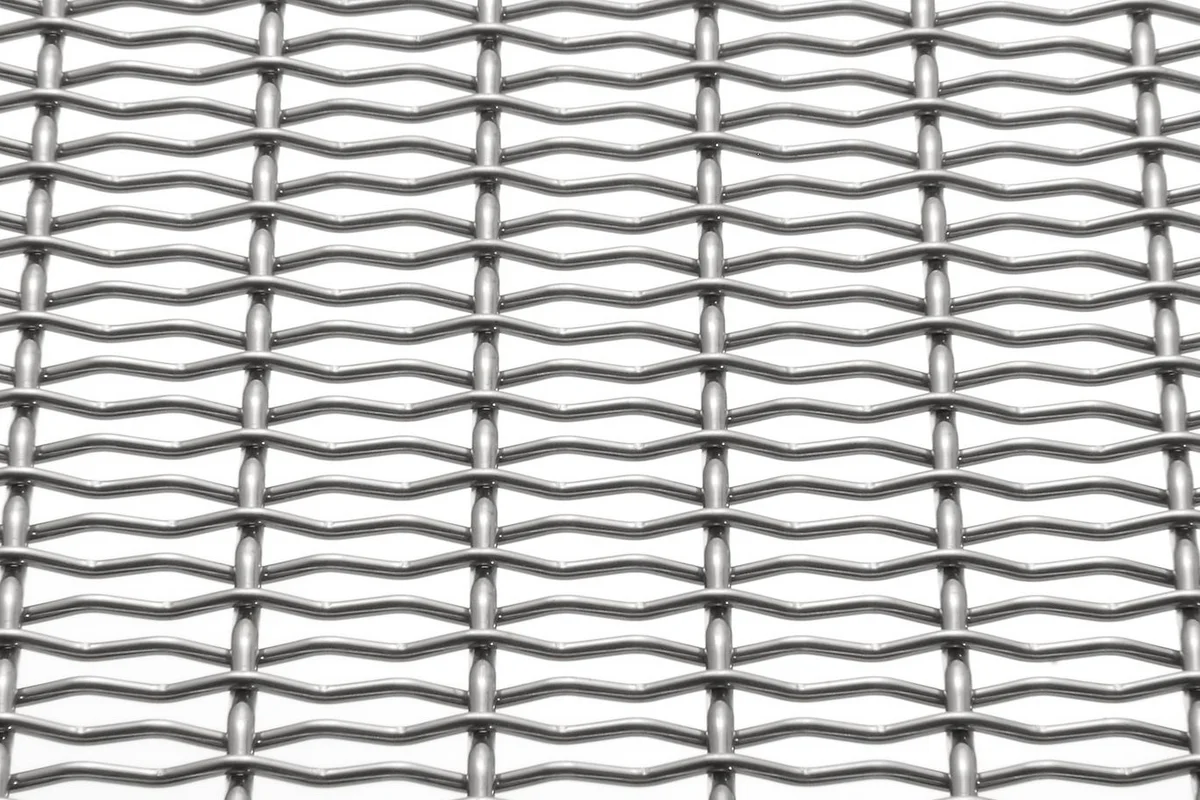 DOKAWELL-MONO 3571 architectural wire mesh - view at 45°.