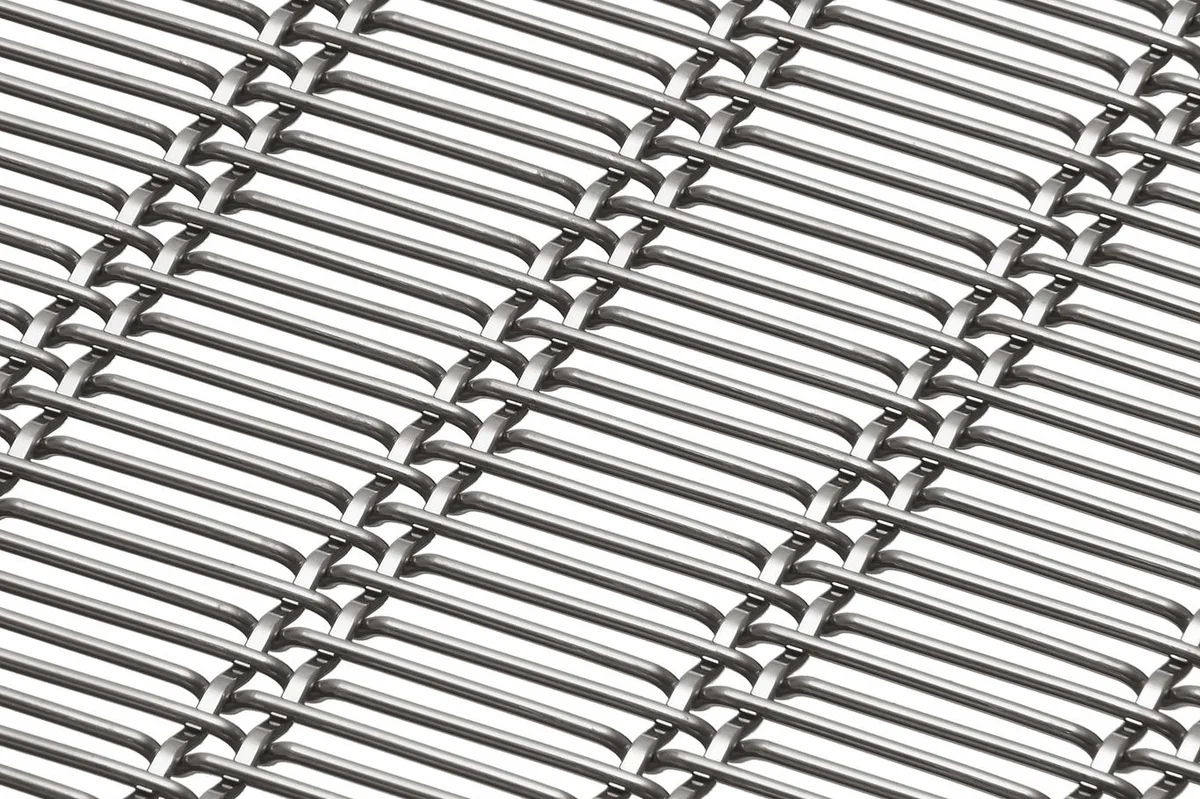 EGLA-DUO 4262 architectural wire mesh - view over a corner