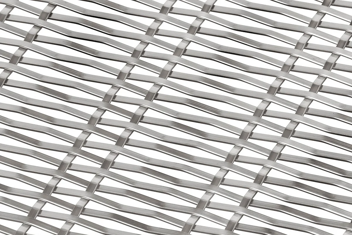 Architectural Mesh LARGO-PLENUS 2047 - view over corner