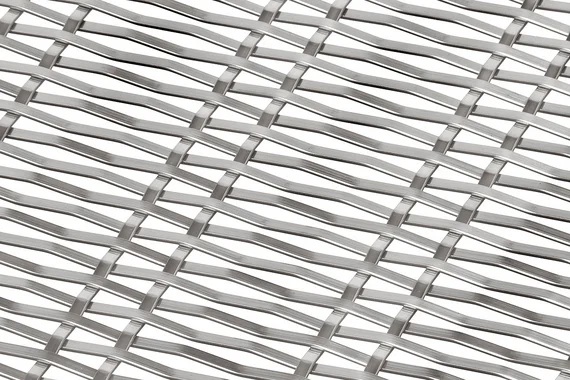 Architectural Mesh LARGO-PLENUS 2047 - view over corner