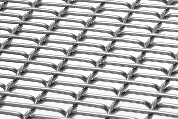 EGLA-MONO 4631 architectural wire mesh - view over a corner