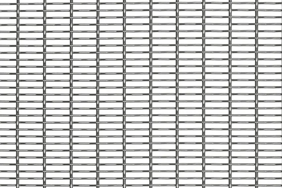 DOKAWELL-MONO 3571 architectural wire mesh - top view