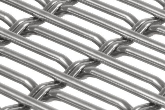 EGLA-TWIN 4253 architectural wire mesh - macro view