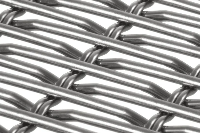 EGLA-TWIN 4223 architectural wire mesh - macro view