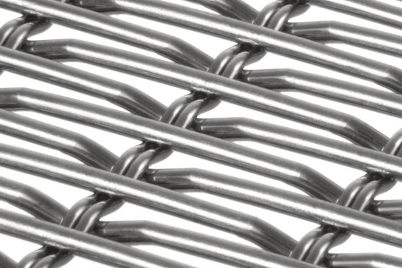 EGLA-TWIN 4223 architectural wire mesh - macro view