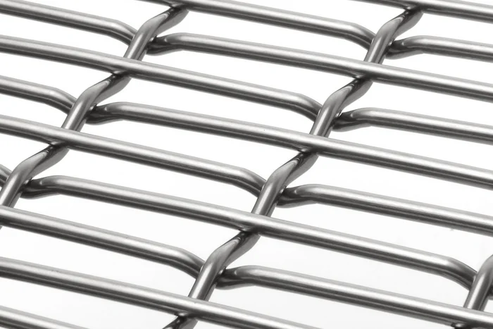 EGLA-MONO 4741 architectural wire mesh - view over a corner