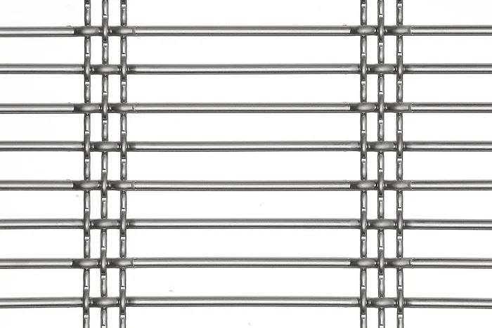 DOGLA-TRIO 1011 architectural wire mesh - top view