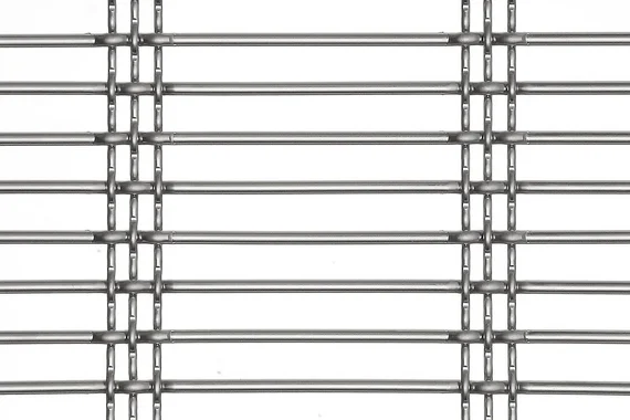 DOGLA-TRIO 1011 architectural wire mesh - top view