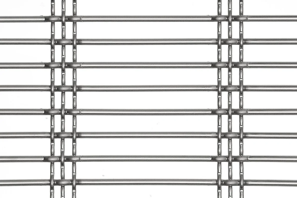 DOGLA-TRIO 1011 architectural wire mesh - top view