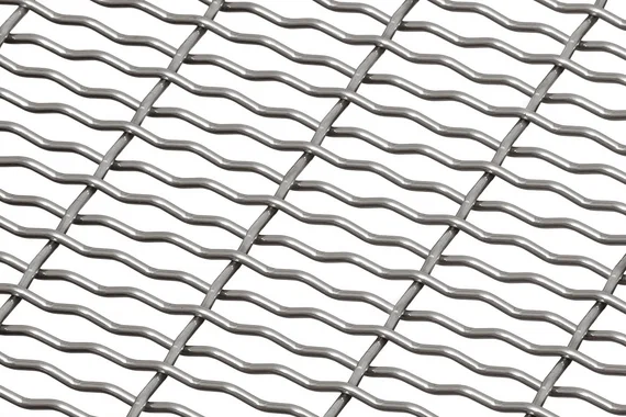 Architectural Mesh DOKAWELL-MONO 3691 view over a corner