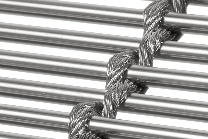 MULTI-BARRETTE 8130 rope fabric - macro view