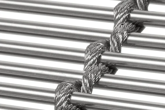 MULTI-BARRETTE 8130 rope fabric - macro view