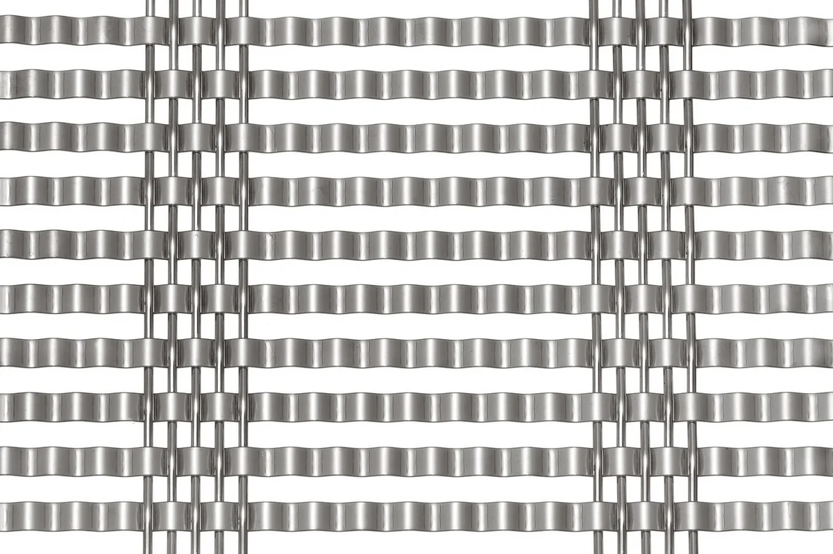 LARGO-NOVA 2032 architectural wire mesh - top view