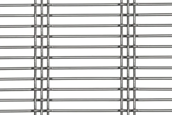 DOGLA-TRIO 1033 architectural wire mesh - top view