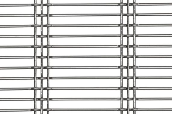 DOGLA-TRIO 1033 architectural wire mesh - top view