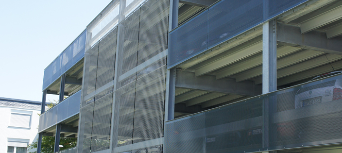 Parking at Stauferklinikum, Mutlangen