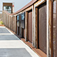 Pedestrian bridge Lisieux