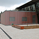 Multimodal center of Agen train station